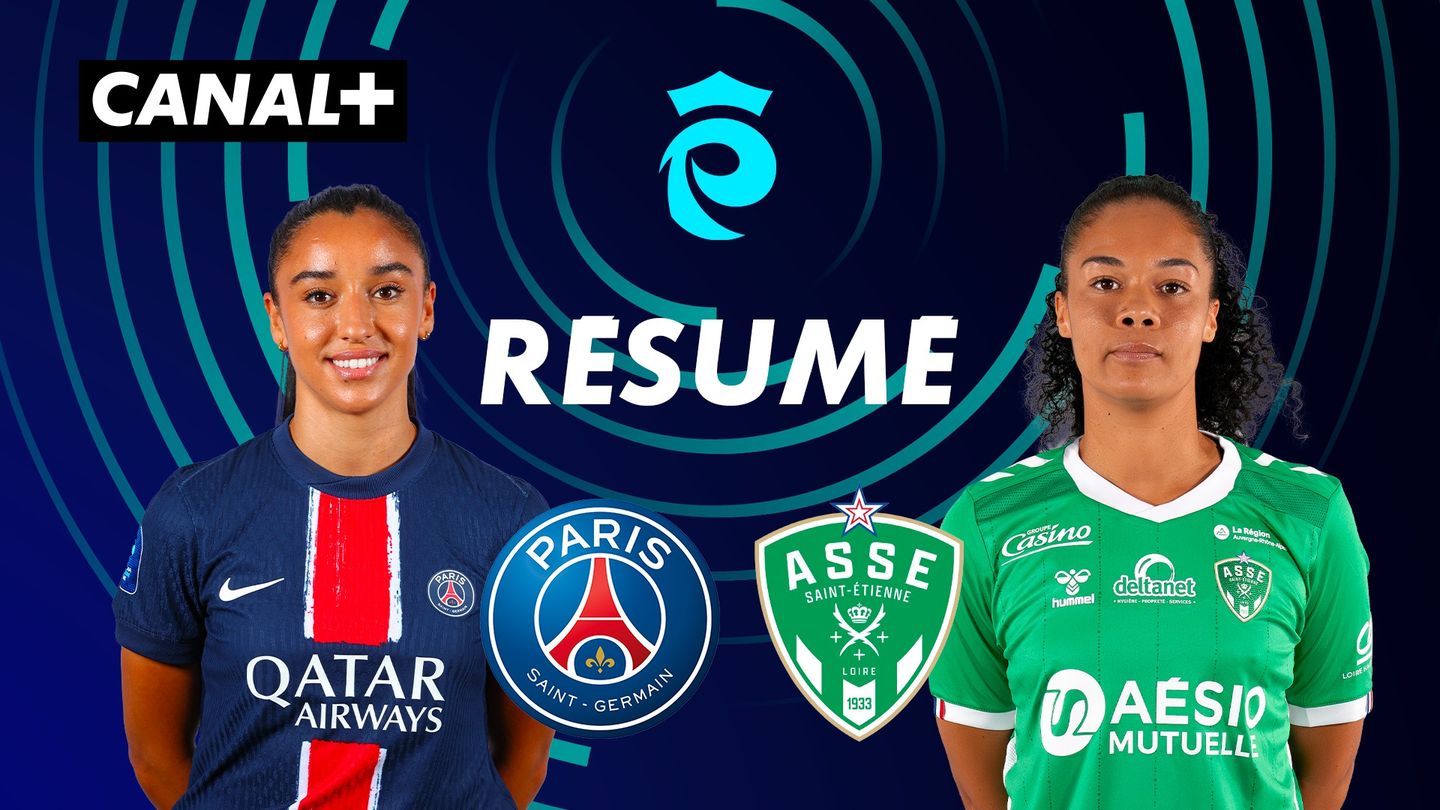 Le résumé de PSG / ASSE - Arkema Première Ligue 2024/25 (J19)