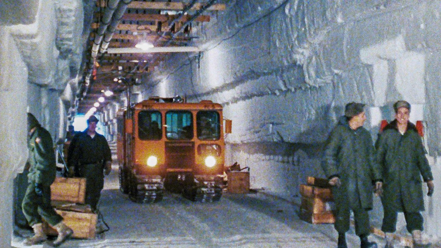 Une base secrète sous la glace