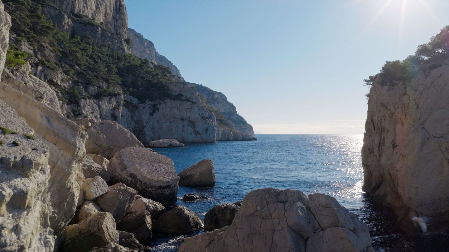 Coincés ? Coup de chaud dans les calanques