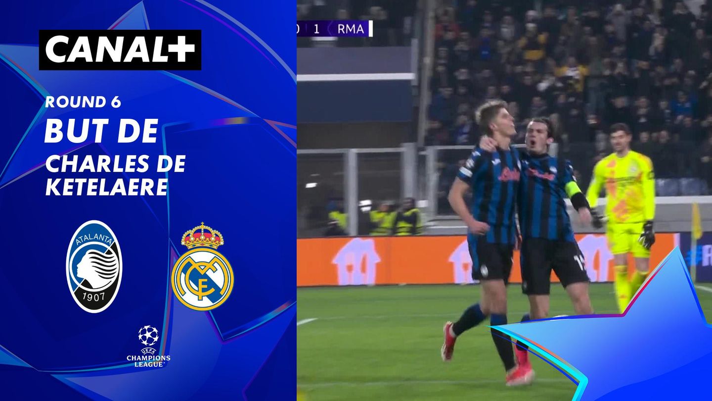 Le but de Charles De Ketelaere contre Real Madrid (47')