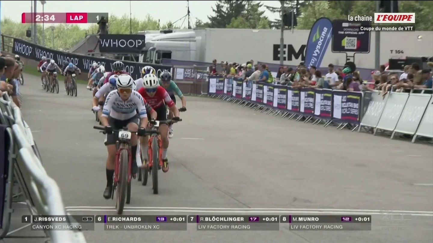 2e manche. Course dames