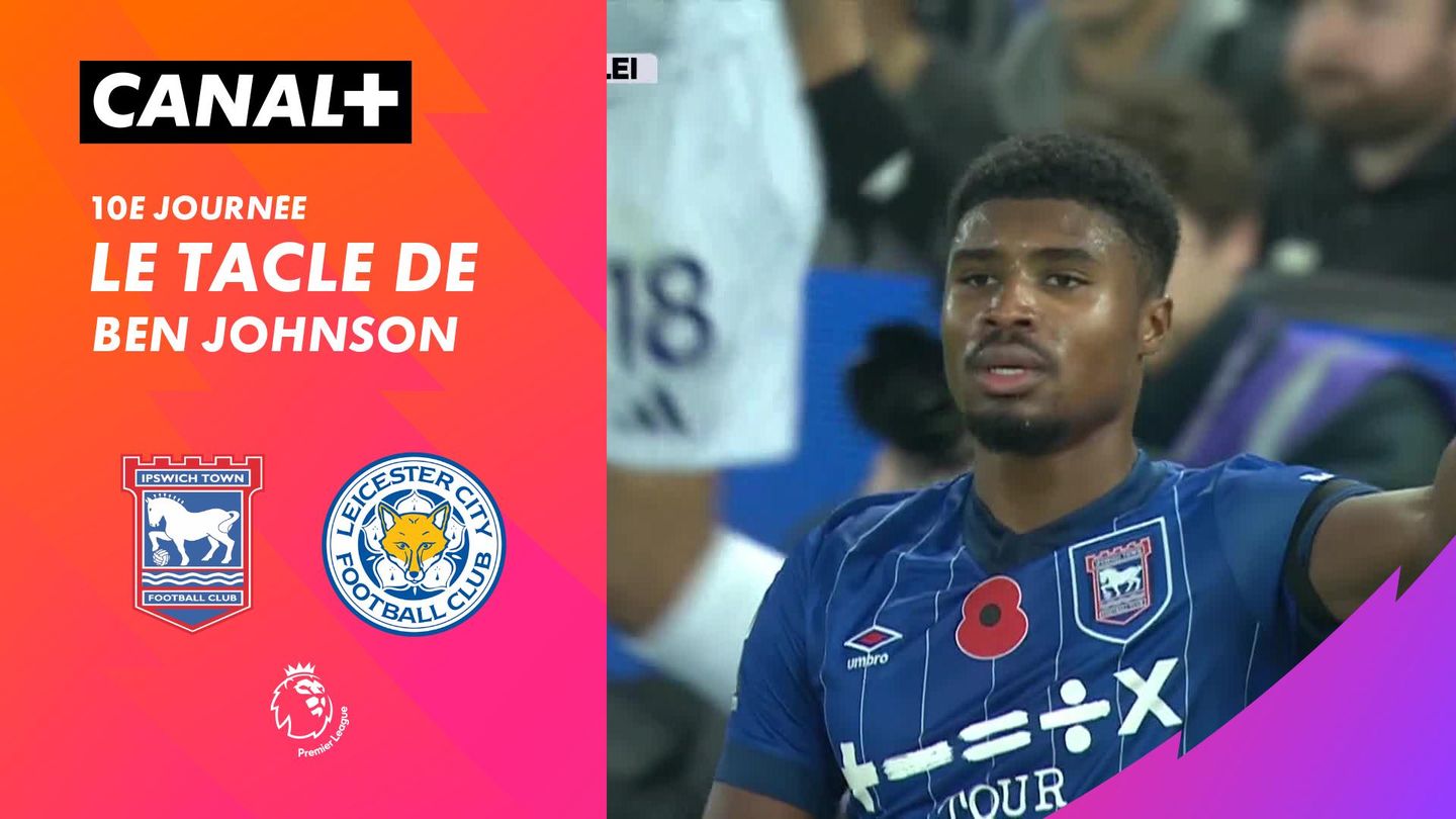 Le tacle de Ben Johnson contre Leicester (93')