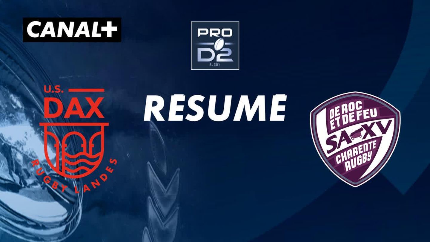Le résumé de Dax / Soyaux Angouleme