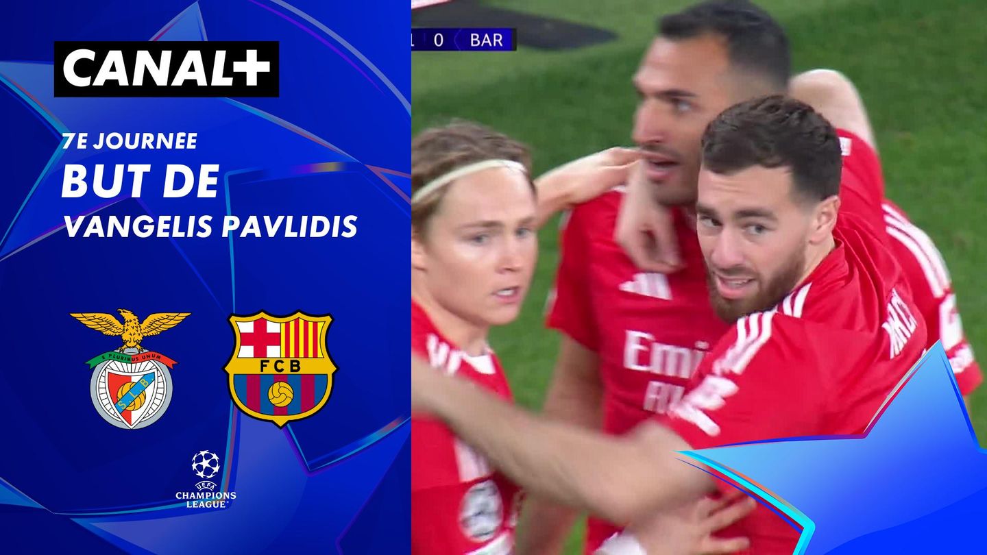 Le but de Vangelis Pavlidis contre Barcelone (2')