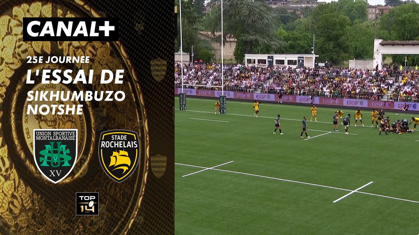 L'essai de Sikhumbuzo Notshe contre La Rochelle