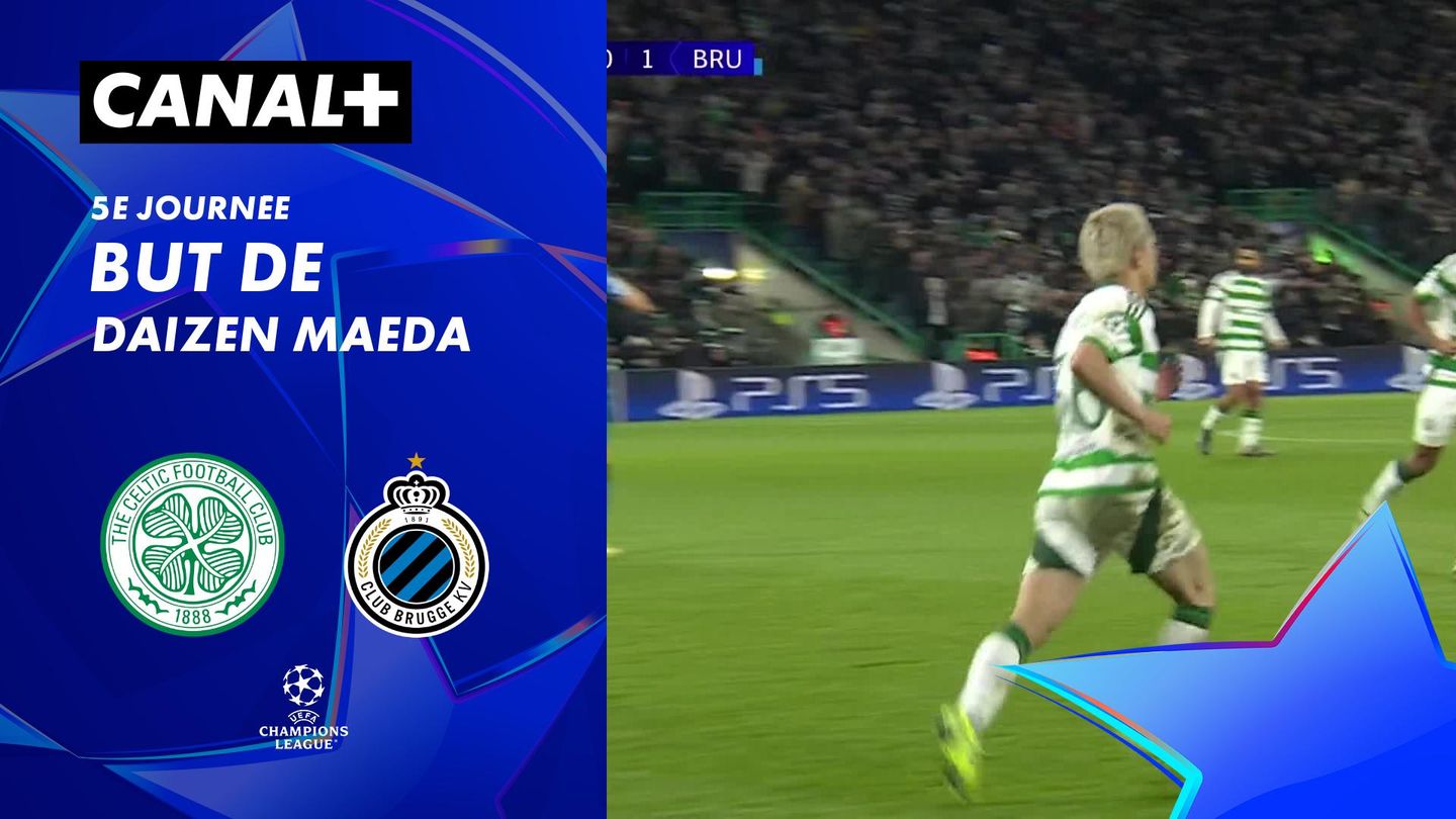 Le but de Daizen Maeda contre Bruges (60')