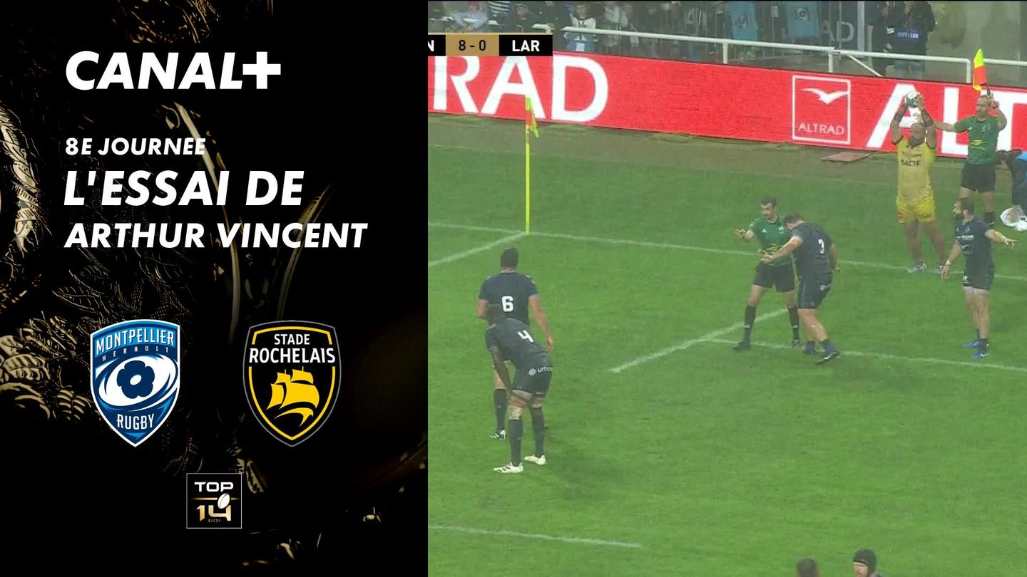 L'essai de Arthur Vincent contre La Rochelle