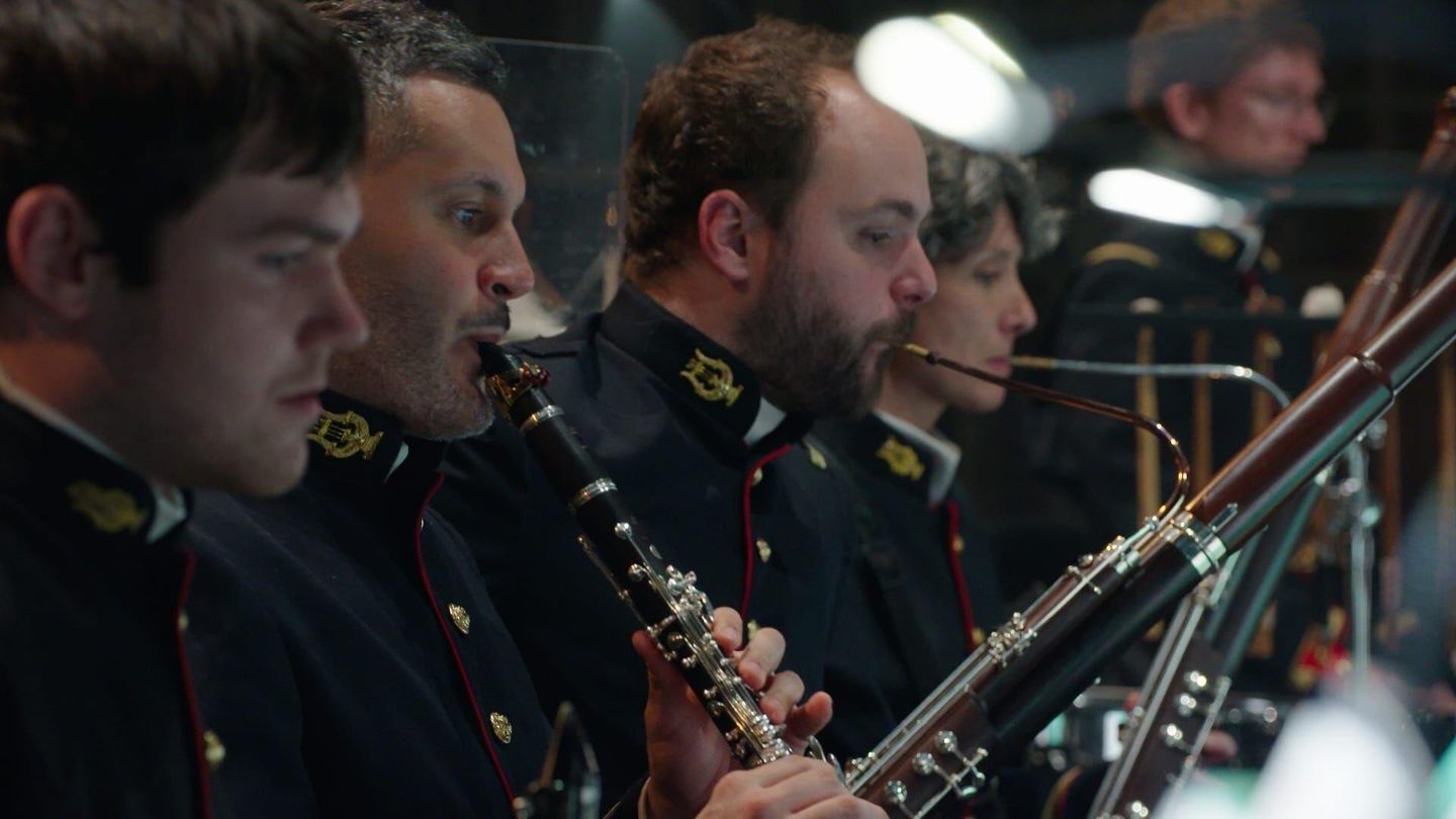 L'orchestre de la Garde républicaine à l'Opéra-Comique