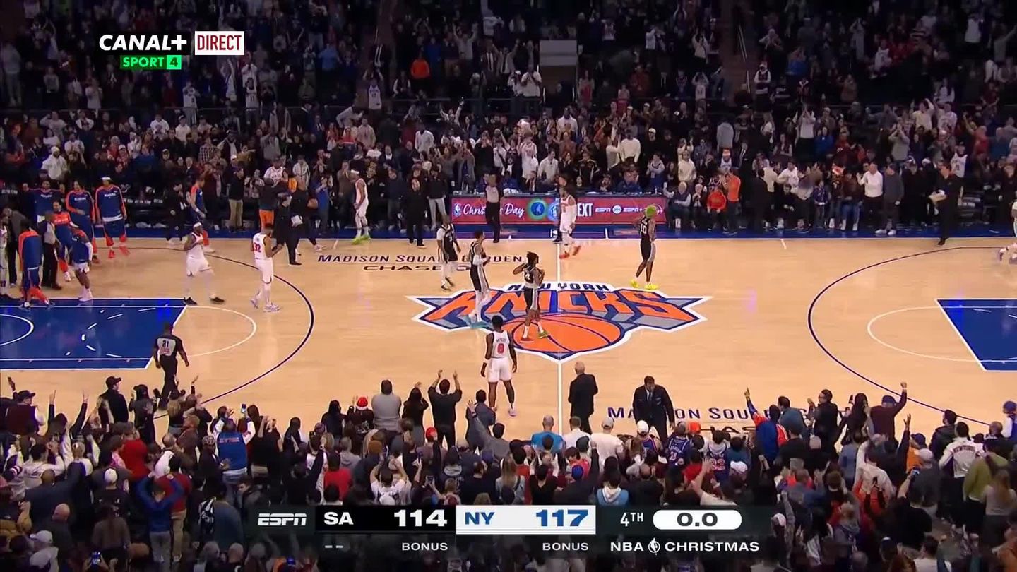 New York Knicks vs. San Antonio Spurs - Game Highlights