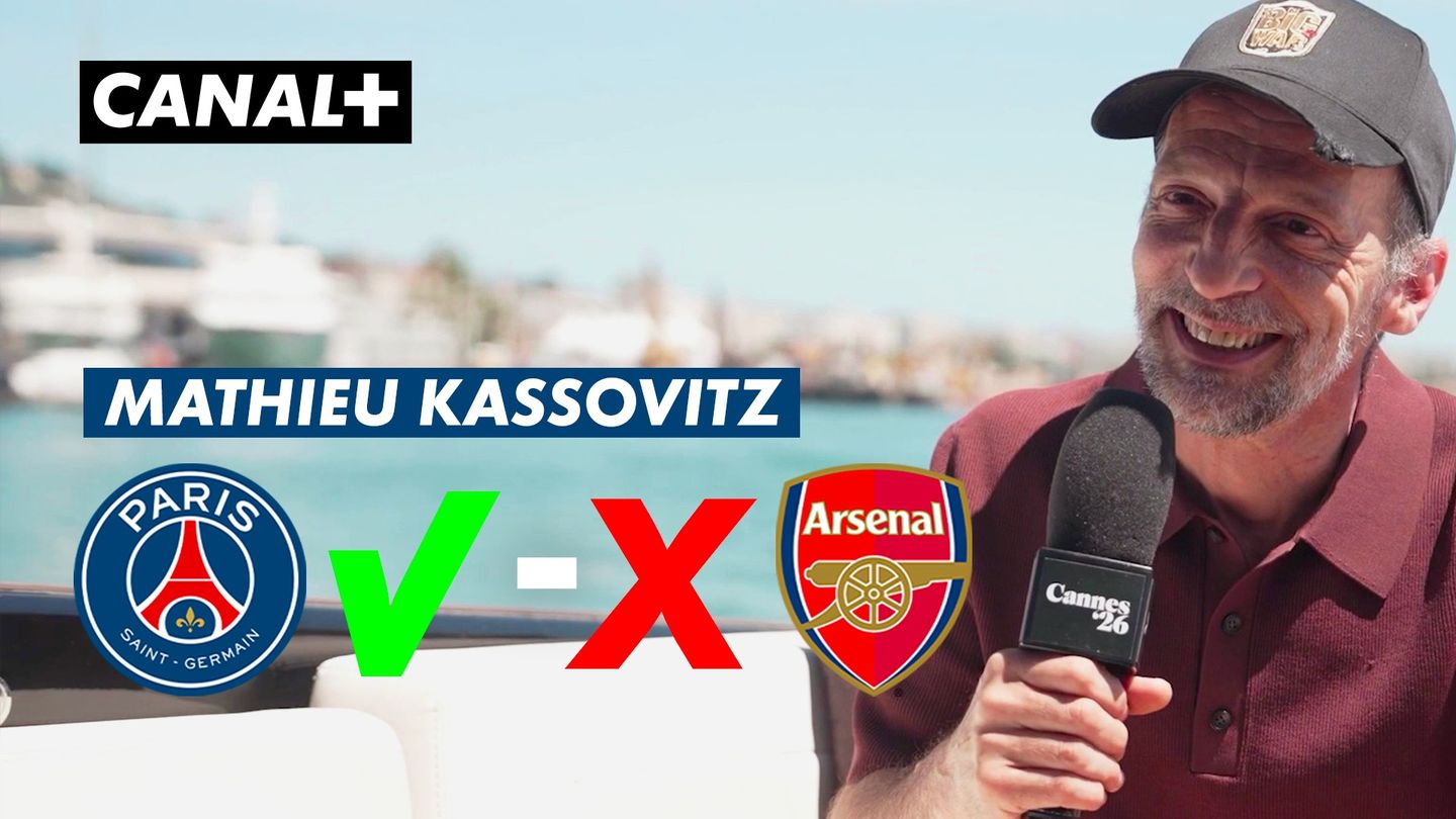 Le pronostic de Mathieu Kassovitz pour la finale PSG - Arsenal