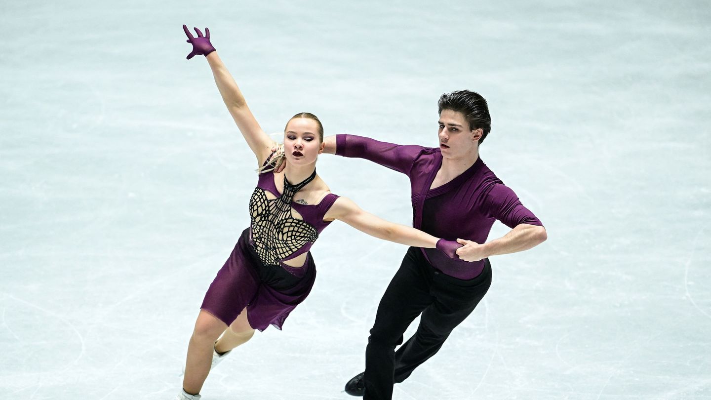 Patinage artistique : Programme court danse