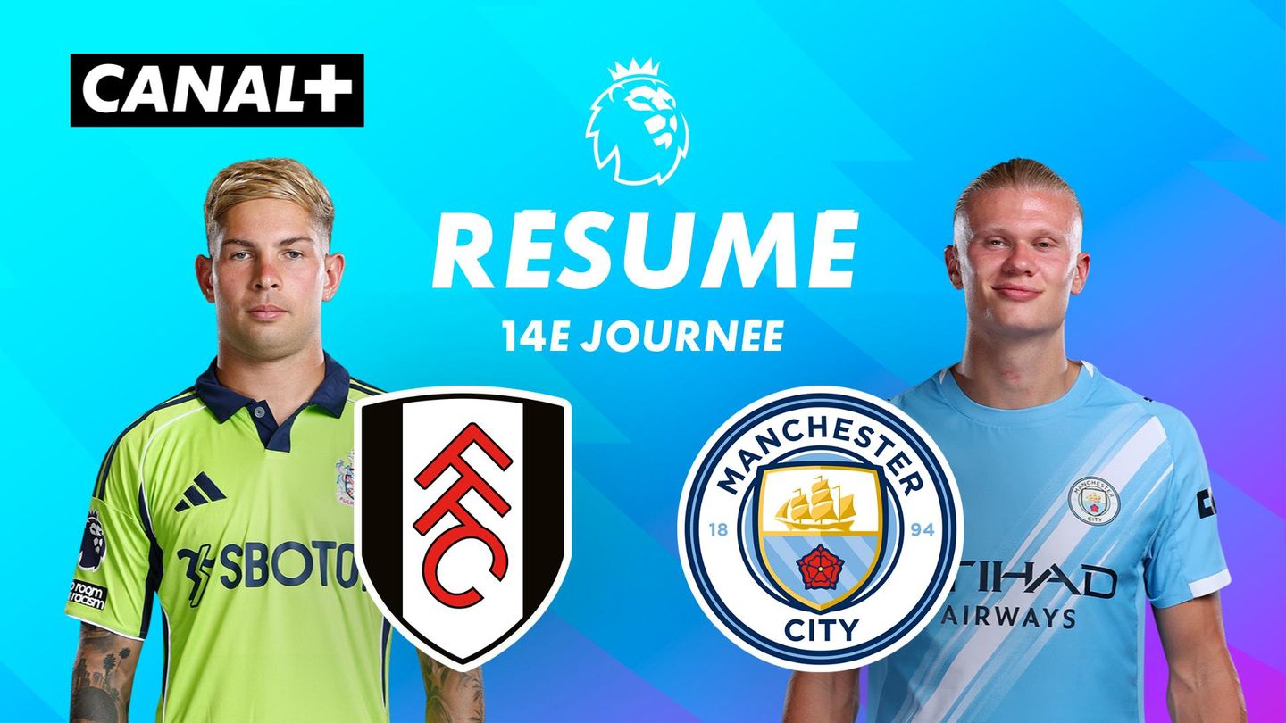 Le résumé de Fulham / Man City - Premier League 2025-26 (J14)