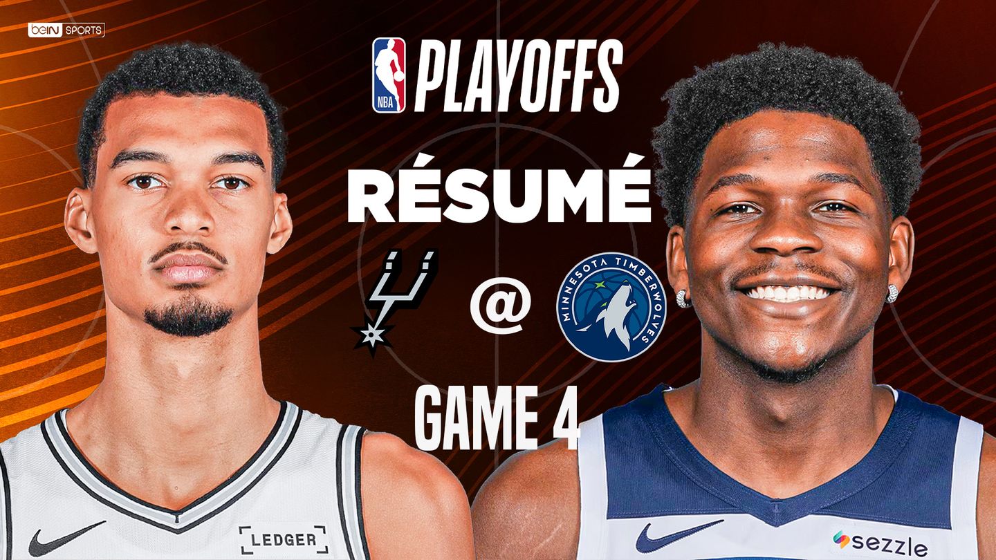 NBA : Wembanyama éjecté, Minnesota en profite pour égaliser