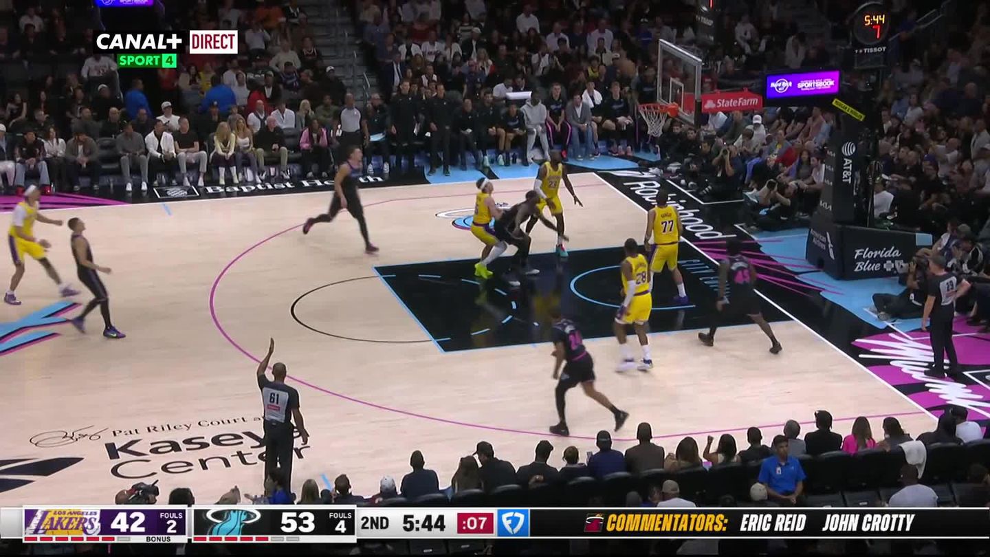 Miami Heat vs. Los Angeles Lakers - Game Highlights