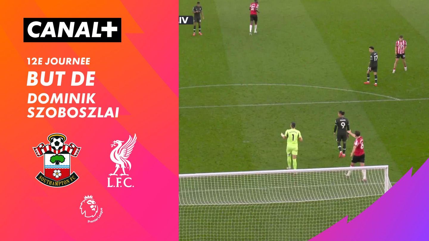 Le but de Dominik Szoboszlai contre Southampton (30')