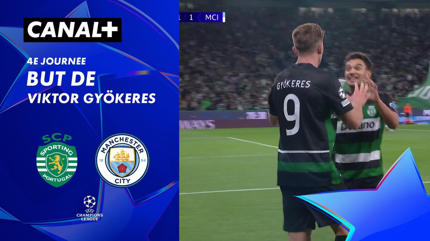 Le but de Viktor Gyökeres contre Manchester City (38')