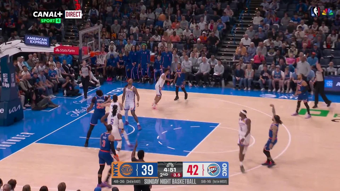 Oklahoma City Thunder vs. New York Knicks - Game Highlights