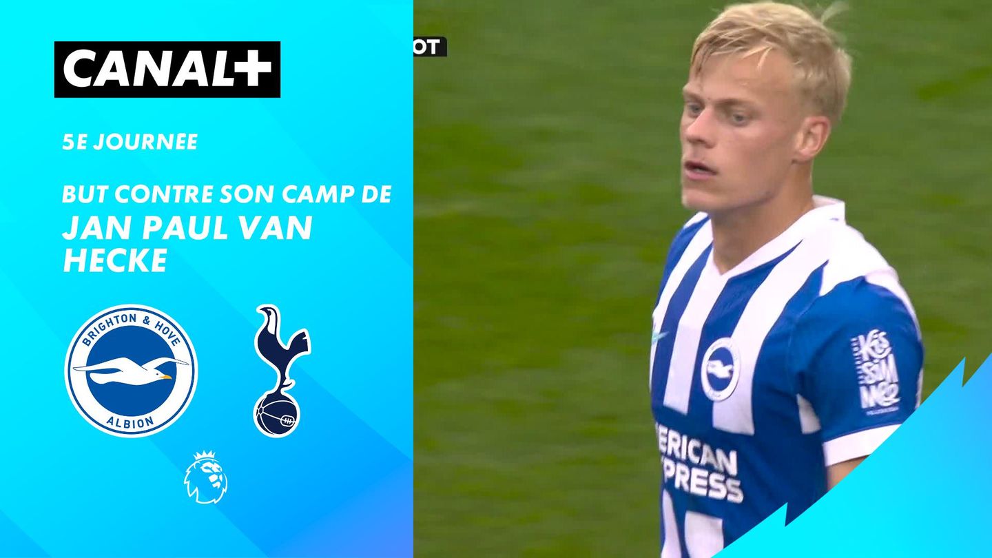 Le but CSC de Jan Paul van Hecke contre Brighton (82')