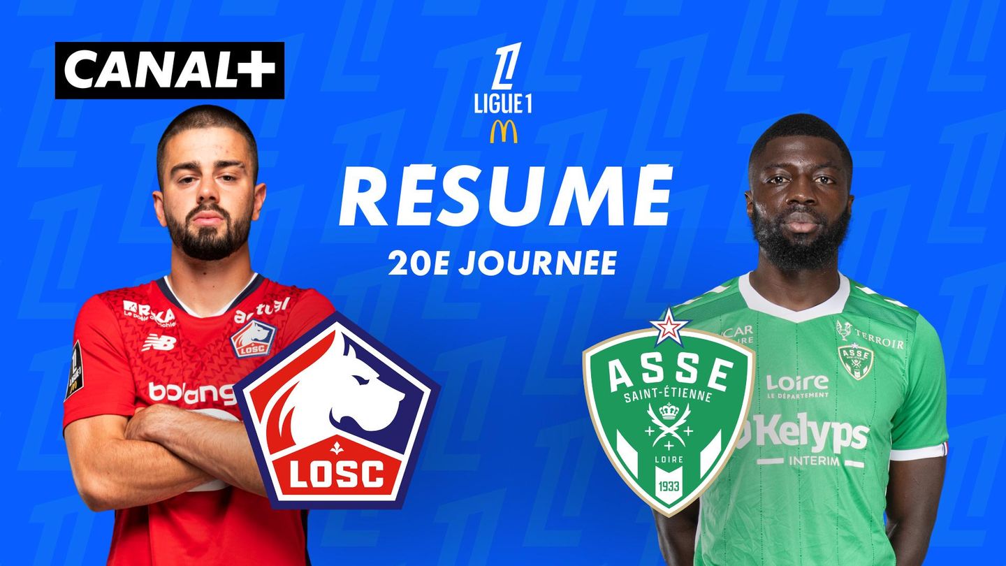 Le résumé de Lille OSC / AS Saint-Étienne