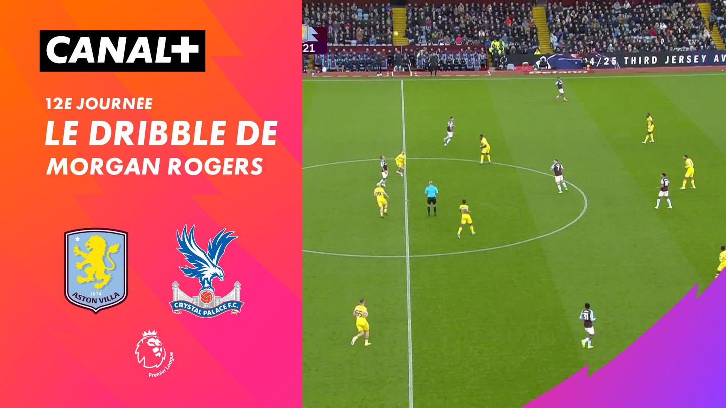 Le dribble de Morgan Rogers contre Crystal Palace (36')