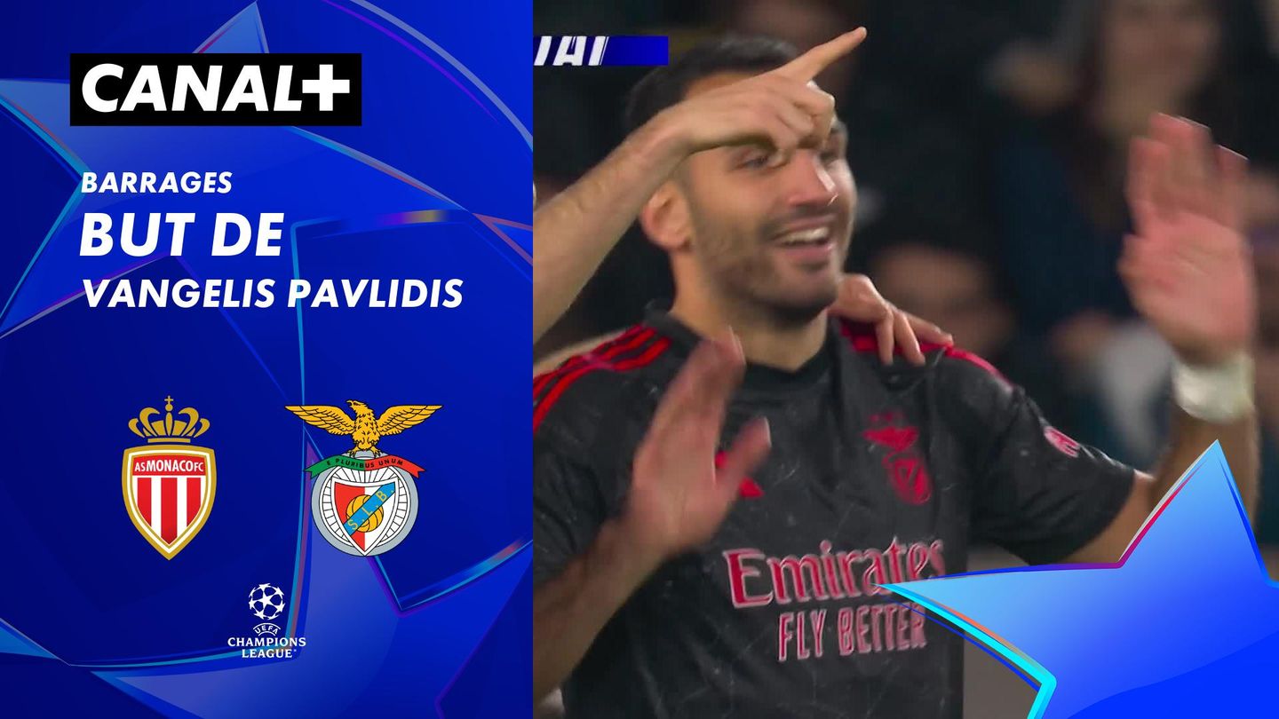 Le but de Vangelis Pavlidis contre Monaco (48')