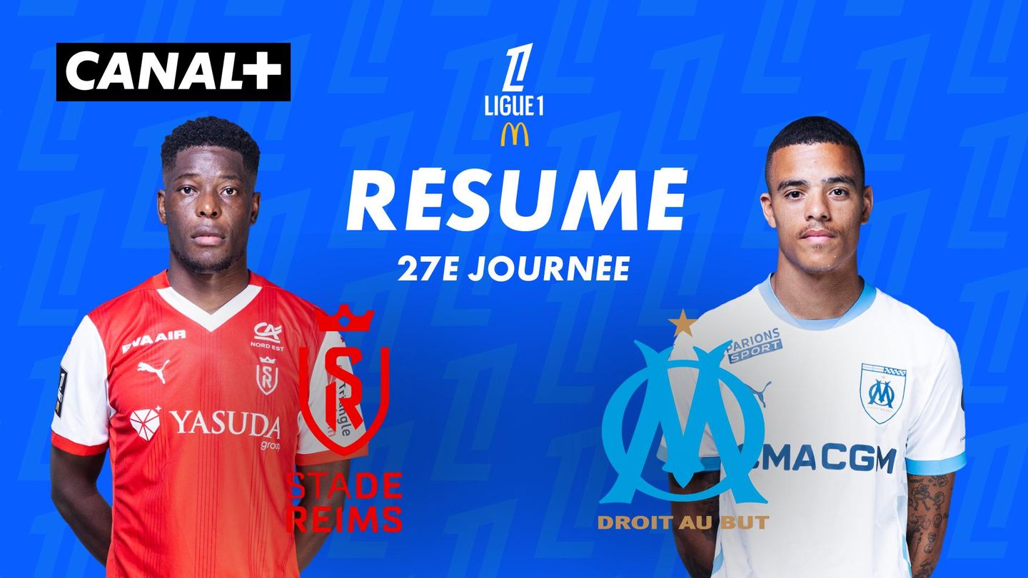 Stade de Reims vs. Olympique de Marseille - Temps Forts