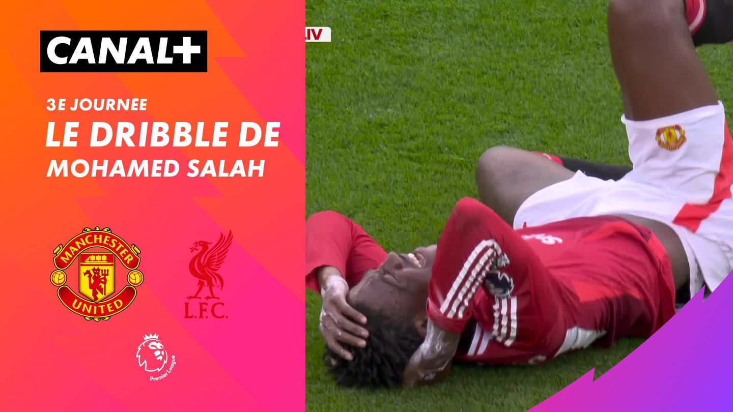 Le dribble de Mohamed Salah contre Man United (20')