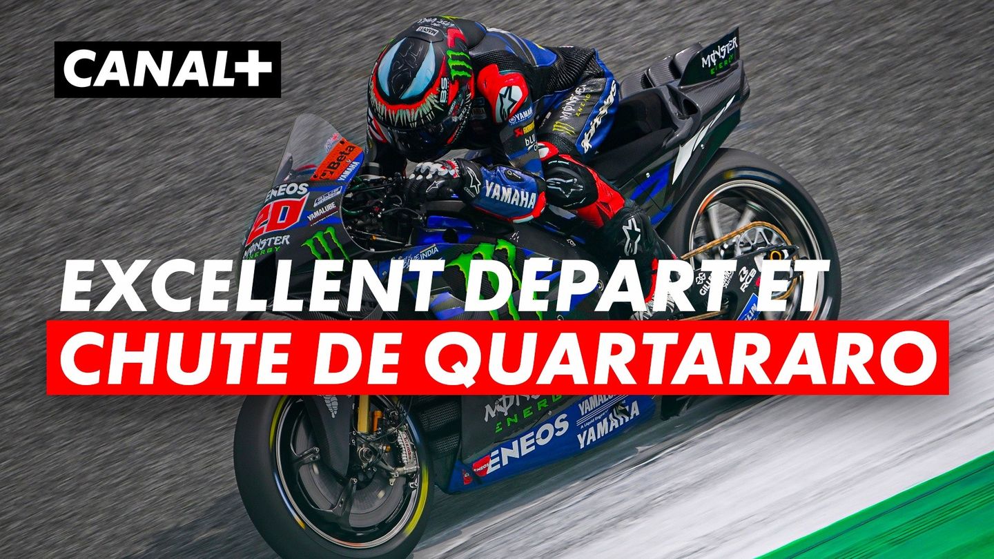 Excellent départ et chute pour Quartararo au Grand Prix de Thaïlande - MotoGP