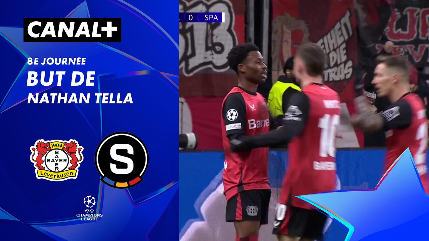 Le but de Nathan Tella contre Sparta Prague (64')