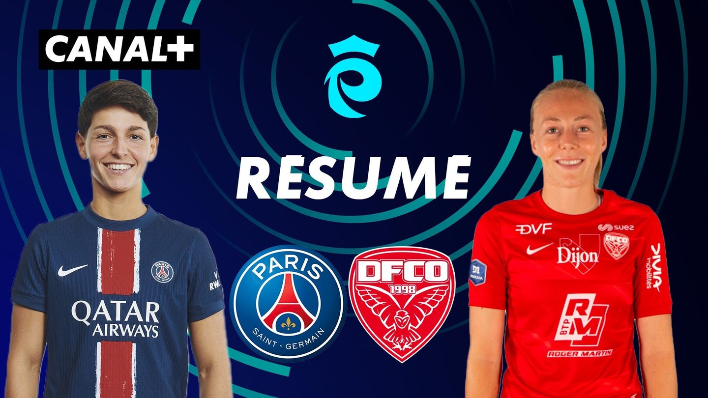 Le résumé de PSG / Dijon - Arkema Première Ligue 2024-25 (J9)