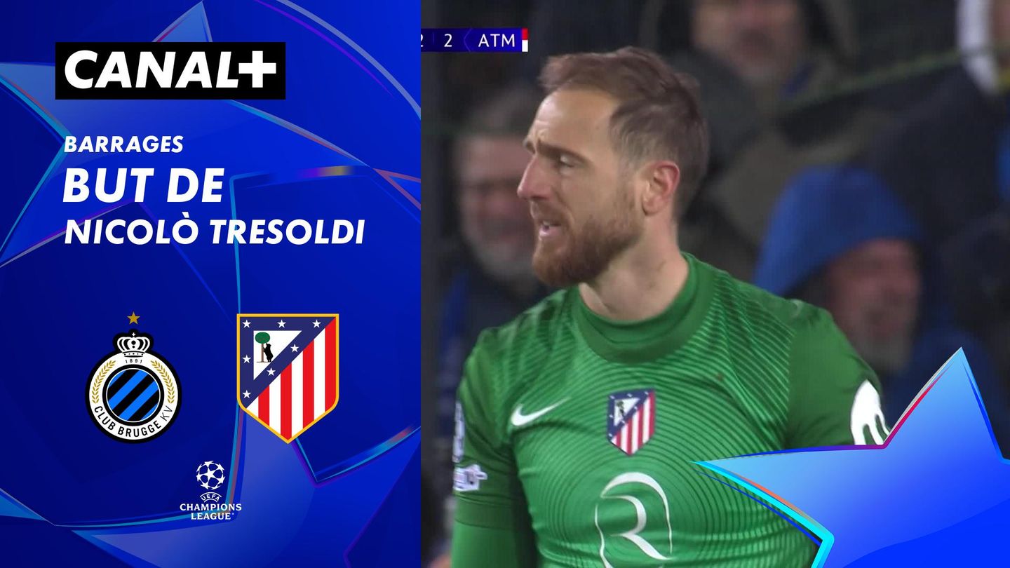 Le but de Nicolò Tresoldi contre Atlético (60')