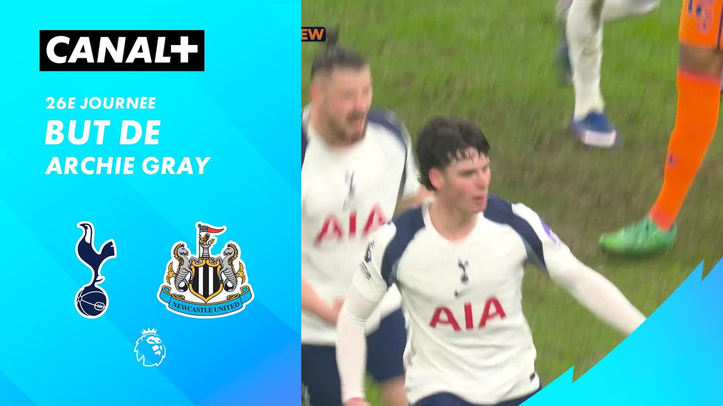 Le but de Archie Gray contre Newcastle (64')