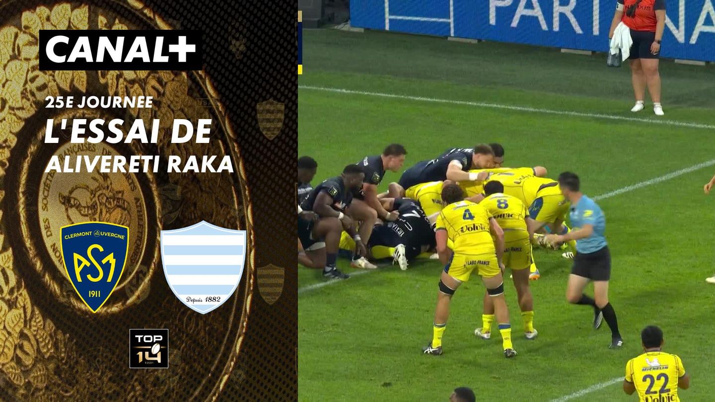 L'essai de Alivereti Raka contre Racing