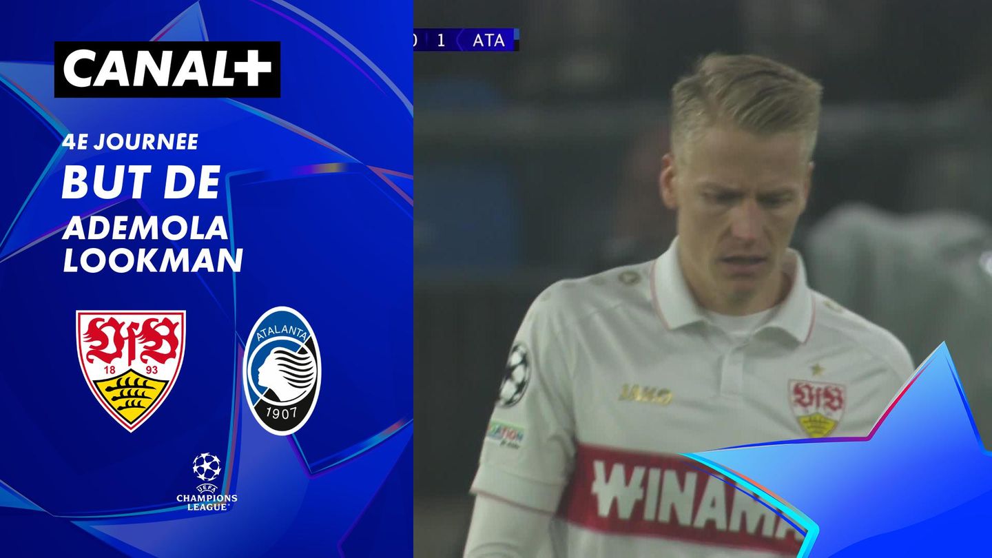Le but de Ademola Lookman contre Stuttgart (51')