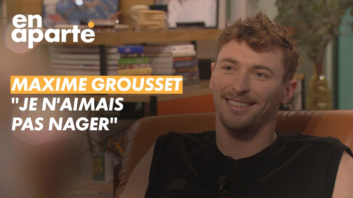 Maxime Grousset : "je n'aimais pas nager"