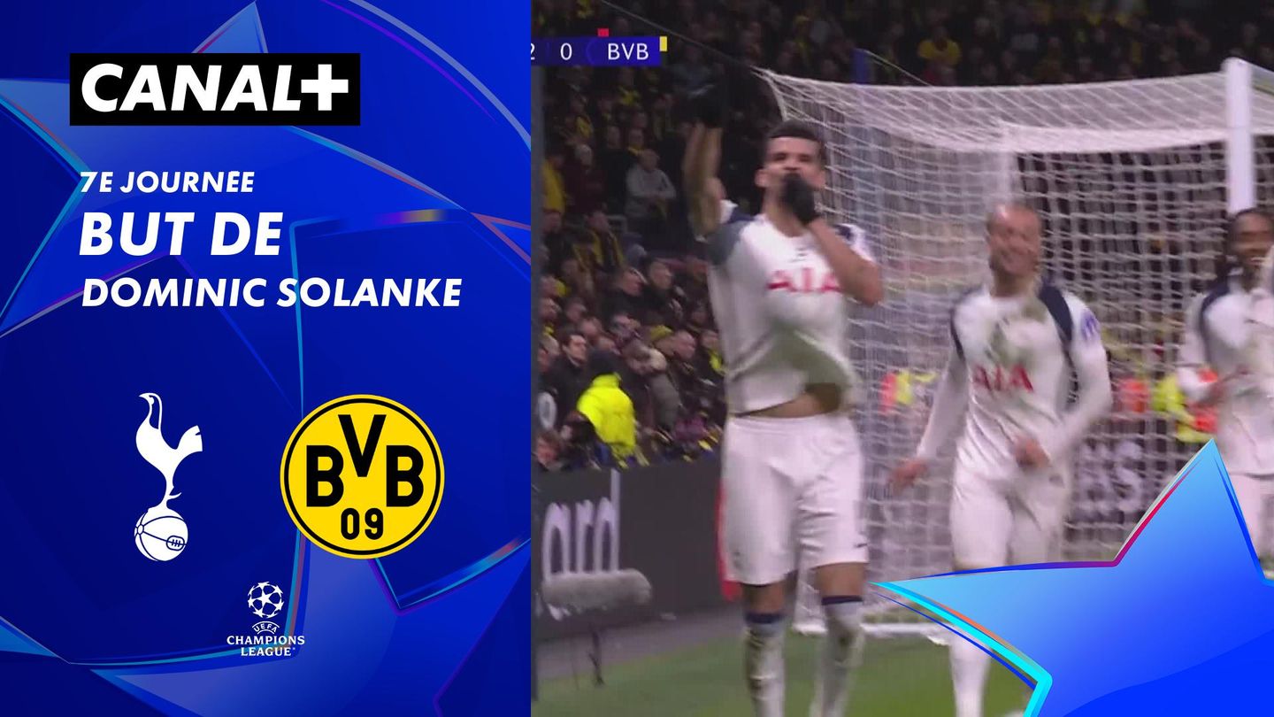 Le but de Dominic Solanke contre Dortmund (37')