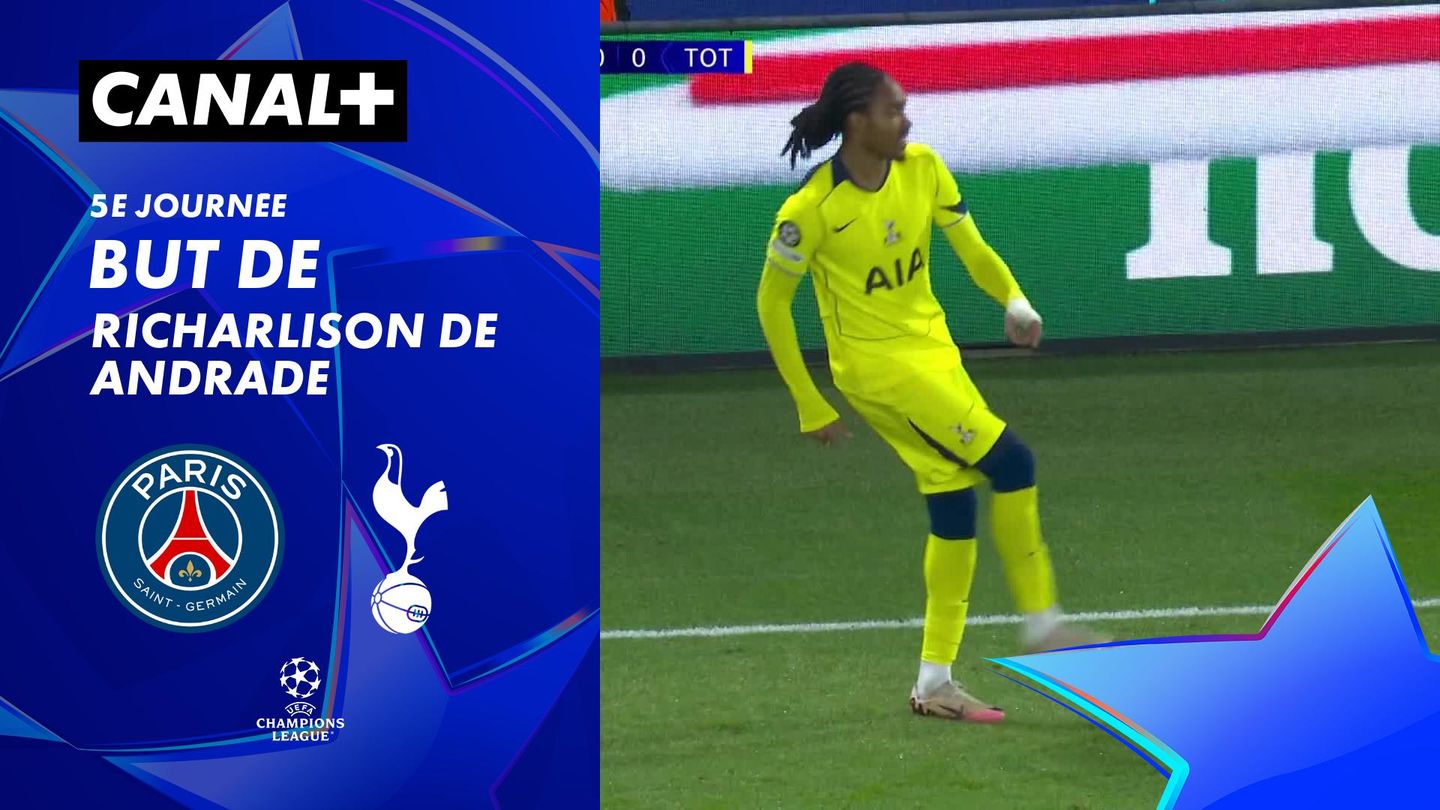 Le but de Richarlison de Andrade contre Paris SG (35')