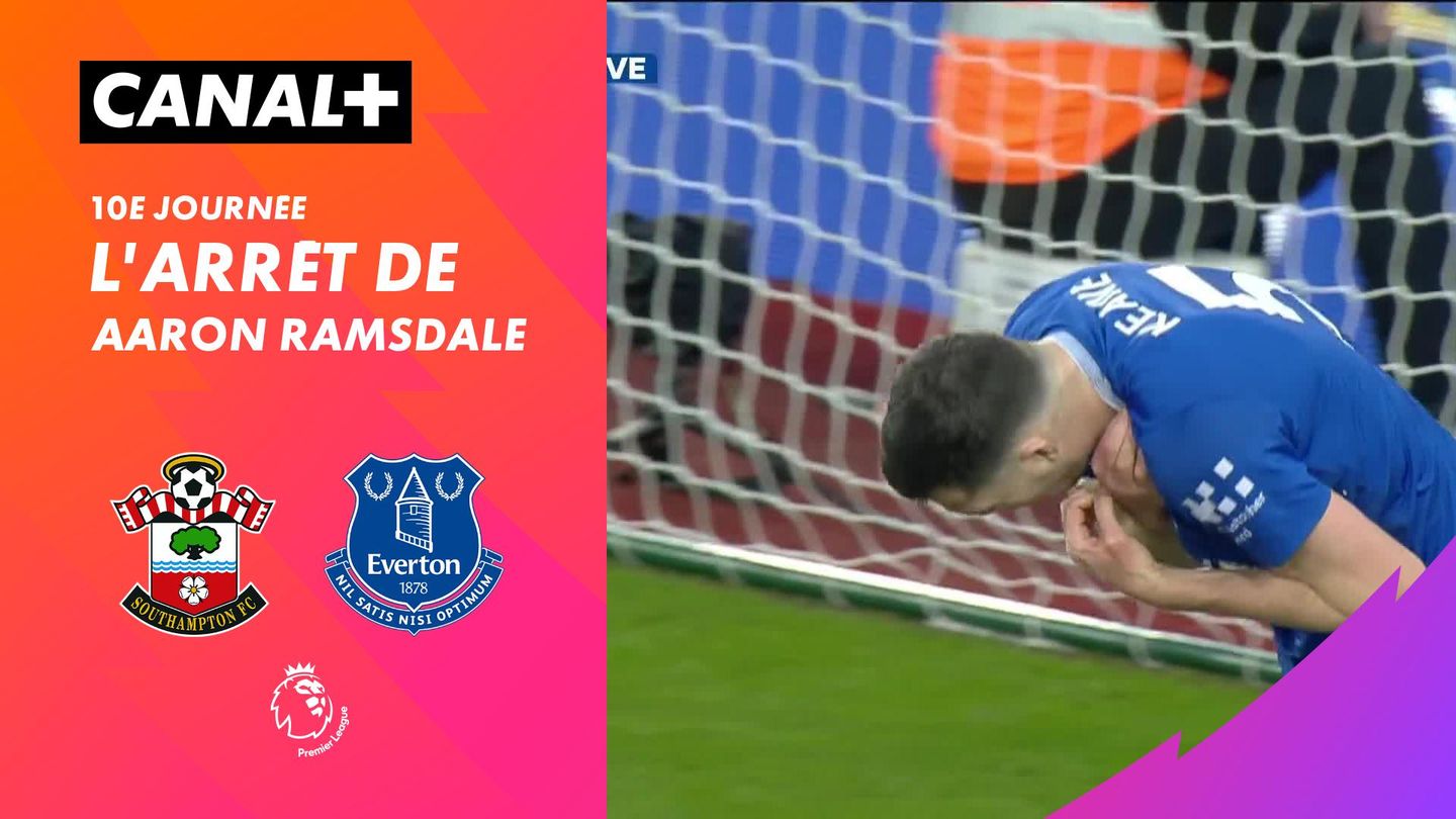 L'arrêt de Aaron Ramsdale contre Everton (67')