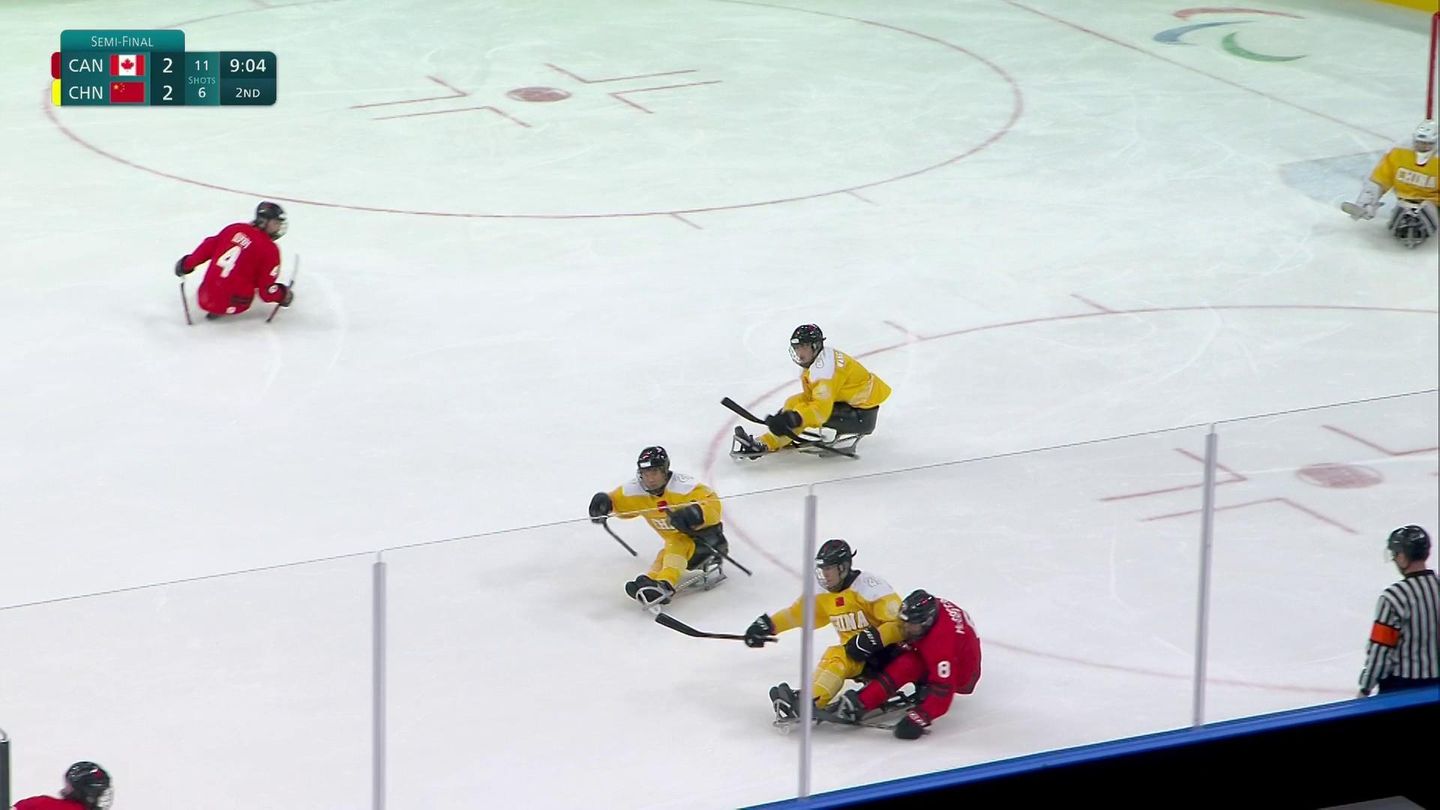 Para hockey sur glace - 2eme demi-finale
