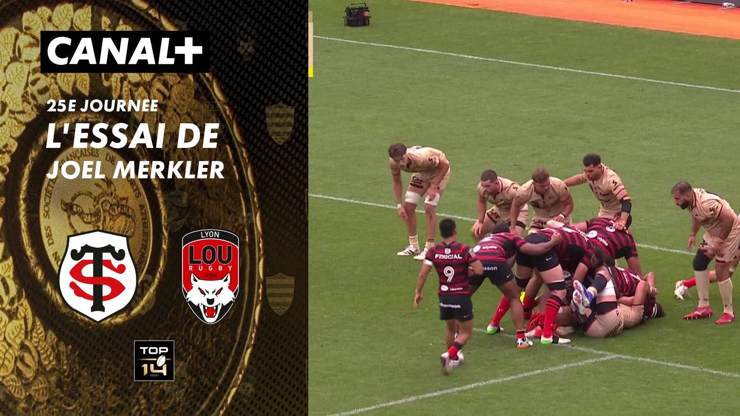 L'essai de Joel Merkler contre Lyon