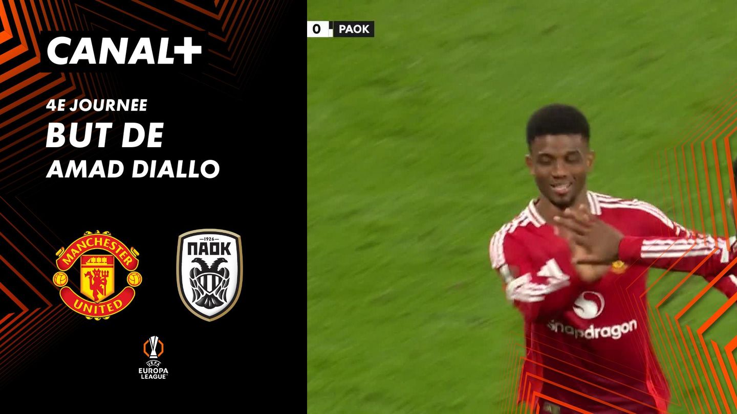 Le but de Amad Diallo contre PAOK Salonique (77')