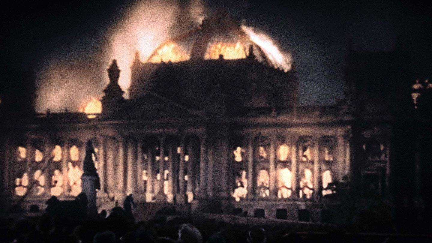 1933, l'incendie du Reichstag