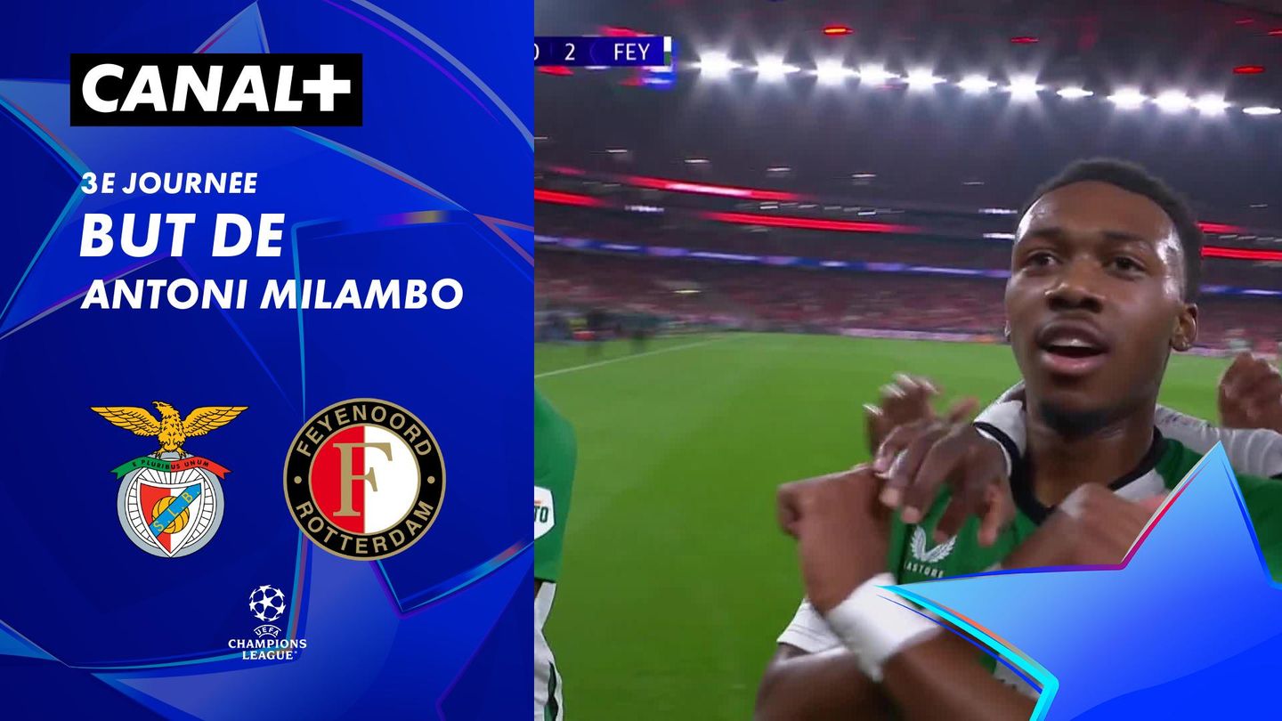 Le but de Antoni Milambo contre Benfica (33')