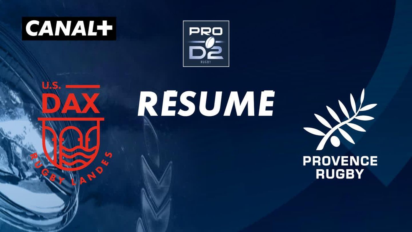 Le résumé de Dax / Provence Rugby