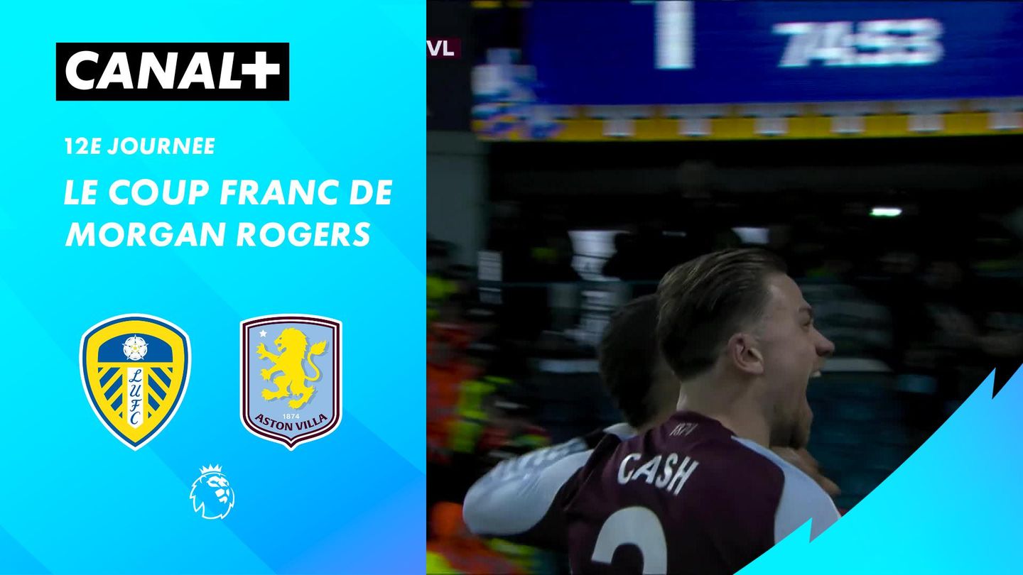 Le but de Morgan Rogers contre Leeds (75')