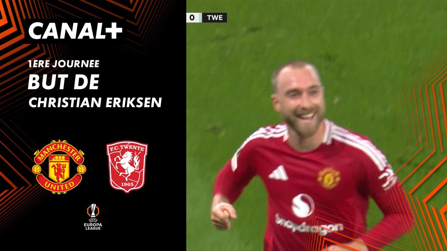 Le but de Christian Eriksen contre FC Twente (35')