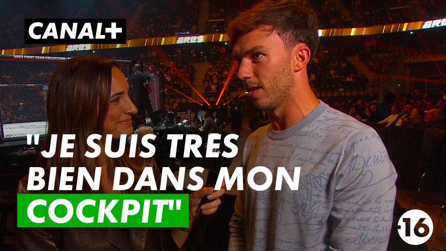 GASLY "Je suis très bien dans mon cockpit "- ARES 25