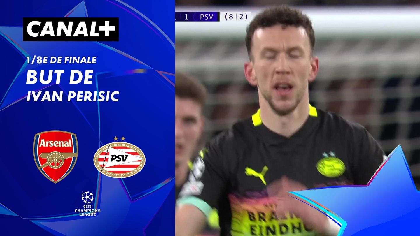 Le but de Ivan Perisic contre Arsenal (18')