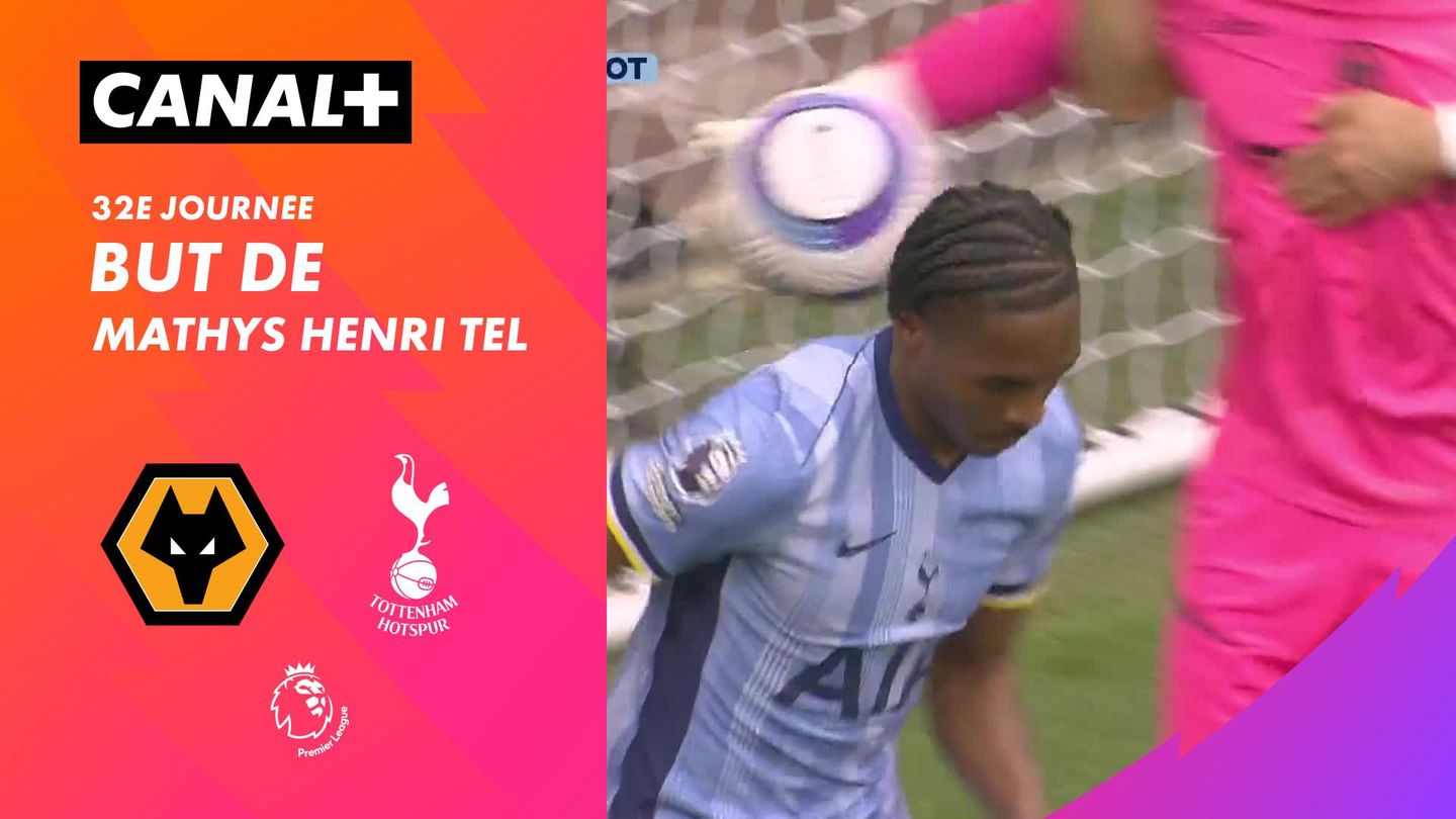 Le but de Mathys Henri Tel contre Wolverhampton (59')