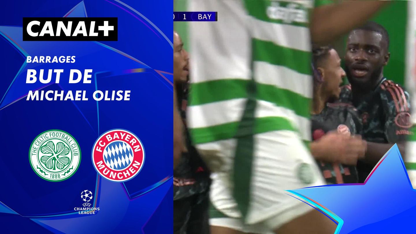 Le but de Michael Olise contre Celtic (45')